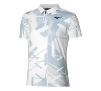 Mizuno Daybreakers Shadow Polo Hommes-Blanc,Gris XXL