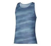 Mizuno DryAeroFlow Graphic Maillot De Course Hommes - Bleu , Bleu Clair, Taille M