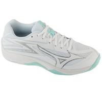 Mizuno Femme Thunder Blade Z Chaussure de Volleyball, Couleur : Blanc Bleu, 34.5 EU