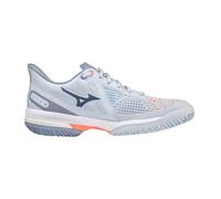 Mizuno Femme Wave Exceed Tour 5 CC (W) Chaussures de Tennis, Multicolore (Heather Neonf Vintageind), 38.5 EU