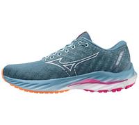 Mizuno Femme Wave Inspire 19 Chaussure d'eau, Provincial Blue White, 38 EU Large