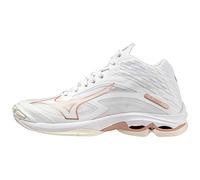 Mizuno Femme Wave Lightning Z7 Mid Chaussures de Handball, Blanc Rose Snowwhite, 44.5 EU