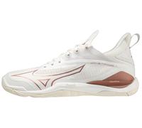 Mizuno Femme Wave Mirage 4 Chaussures de Handball, Blanc Rose Snowwhite, 40 EU