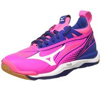 Mizuno Femme Wave Mirage W Chaussures de Gymnastique, Rose Rose Glo White True Blue, 49 EU
