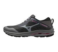 Mizuno Femme Wave Rider GTX Chaussure de Course sur Route, Iron Gate/Nimbus Cloud/Fuchsia Fedora, 37 EU