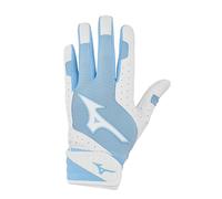 Mizuno Finch Gant de frappe softball rembourré pour femme, bleu clair, taille L