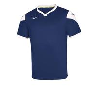 Mizuno Game T-Shirt Runbird pour Homme, Homme, Tricot, P2EA750070, Marine/Blanc (Navy/White), L