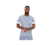 T-shirt Mizuno Graphic Trail manches courtes bleu turquoise - S