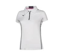 Mizuno Hex Rect Zip Polo (W) T-Shirt Femme