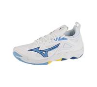 Mizuno, Homme, Chaussures, Blanc, Taille: 48 1/2 EU Wave Momentum 3 Chaussures Indoor