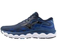 Mizuno Homme Mens Wave Horizon 7 Chaussure de Course, Robe Bleu Argent, 43 EU