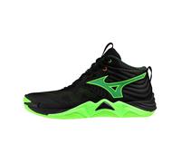 Mizuno, Homme, Sport, Noir, Taille: 44 1/2 EU Wave Momentum Elite Mid