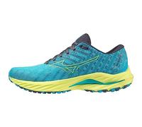 Mizuno Homme Wave Inspire 19 Course, Jblue Bolt2Neon Lumineux, 40 EU
