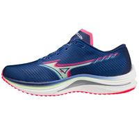 Mizuno Homme Wave Rebellion Chaussure de Marche, Princess Blue/Paradise Green/Diva Pink, 43 EU