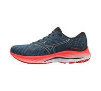 Mizuno Wave Rider 26 Mens Running Shoes Blue Cushioned Comfort Sports Trainers