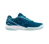 Mizuno Hommes Break Shot 4 Clay Chaussures De Tennis Chaussure Terre Battue Bleu Foncé - Bleu Clair 44,5