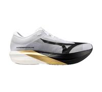 Mizuno Hyperwarp Elite Chaussure de compétition Unisex-blanc, noir, Taille 47