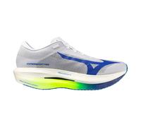 Mizuno - Hyperwarp Pro - Chaussures running plaque carbone White / Lightning Yellow / Dazzling Blue - 42