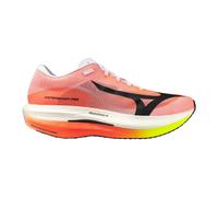 Mizuno - Hyperwarp Pro - Chaussures running plaque carbone White / Black / Lava Orange - 42