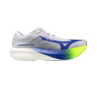 Mizuno - Hyperwarp Pure - Chaussures running plaque carbone White / Lightning Yellow / Dazzling Blue - 48.5