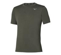 Mizuno Impulse Core Maillot de course Hommes - vert foncé, Taille M