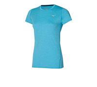 Mizuno T- Shirt Impulse Core, Bleu hawaïen, S Femme