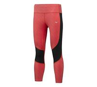 Mizuno Impulse Printed Tight - Orange, Schwarz - Pantalon - Legging imprimé Impulse - Orange, Noir. - Femme
