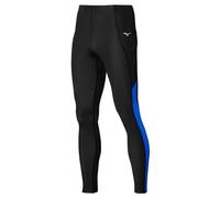 Mizuno J2GBA145-92 Core Impulse Long Tight Leggings Homme Black/Surf The Web Taille S