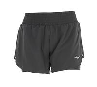 Mizuno J2GBA202-09 Active 2IN1 4.5 Short Shorts Femme Black Taille M