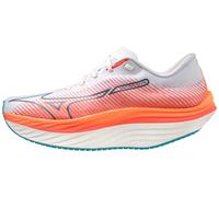 Mizuno Men's Wave Rebellion Pro Running Shoe, Blanc argenté, 44.5 EU