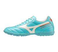 Mizuno Mixte Morelia II Club AS Chaussure de Football, Blue Curacao/Snow White/Red Brown Satin, 44.5 EU