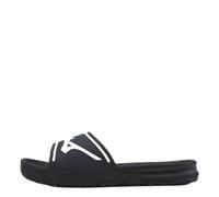 Mizuno Mixte Relax Slide Flip-Flop, Black/White, XX-Large