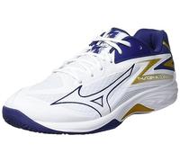 Mizuno Mixte Training Volley-Ball, Blueribbon Blanc MP Gold, 45 EU