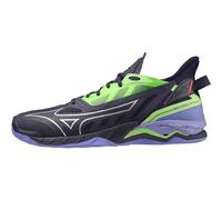 Mizuno Mixte Wave Mirage 5 Chaussure de Piste d'athlétisme, Eblue Techgreen Lolite, 41 EU