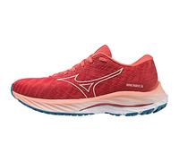 Mizuno Mixte Wave Rider 26 Chaussure de Course sur Route, Spiced Coral/Vaporous Gray/French Blue, 37 EU