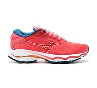 Mizuno Mixte Wave Ultima 14 Chaussure de Course sur Route, Paradise Pink/White/Ink Blue, 40.5 EU