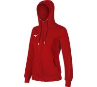 Mizuno Mizuno Sweat Full-Zip Women Sweatshirt à capuche M Rouge