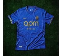 Mizuno Monaco Away Shirt 2025 2026 Adults Bleu Large Male