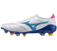Mizuno Morelia Neo Iv Adults Soft Ground Rugby Boots Blanc/Turquoise/Rose 8 (42) Male