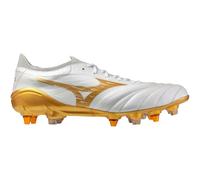 Mizuno Morelia Neo IV Beta Elite Mix Chaussures de rugby Blanc/doré, blanc/doré, UK 7