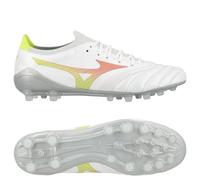 Mizuno Morelia Neo V Beta Elite Ag Prism - Blanc/orange/evening Prim - Herbe Synthétique (Ag) 41