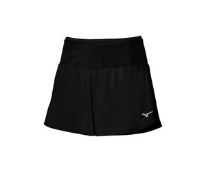 Mizuno Multi Pocket Short de running Femmes - noir,, Taille XL