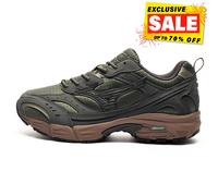 Mizuno MXR Baskets Pour Hommes Décontractées Rétro Designer Sportstyle Mode Vert