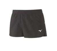 Mizuno Pantalon Court Équipe Premium Split Short, Homme, Running - 09 (Noir)