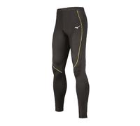 Mizuno Pantalon Homme Team Premium Long Tight 09 Noir/Jaune Fluo