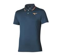 Mizuno Polo Hommes - bleu foncé XXL