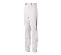 Mizuno Premier Pro G2 Pantalon de Baseball passepoilé pour Homme L Blanc/Bleu Marine
