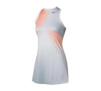 Mizuno Robe Femmes - gris clair, corail S