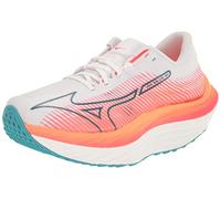 Mizuno Running Men's Wave Rebellion Pro Water Shoe, White-Silver, 12