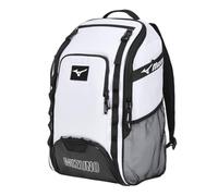 Mizuno Sac à Dos Unisexe pour Baseball/Softball Blanc 26 cm